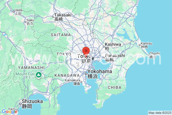 杉並区メンズエステの地図です。map of 杉並区 where spa and massage salons are located