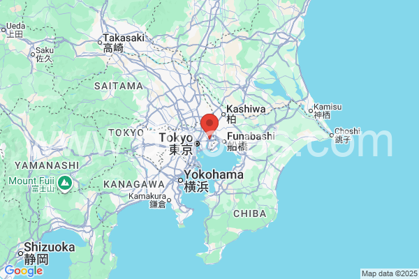 江戸川区メンズエステの地図です。map of 江戸川区 where spa and massage salons are located