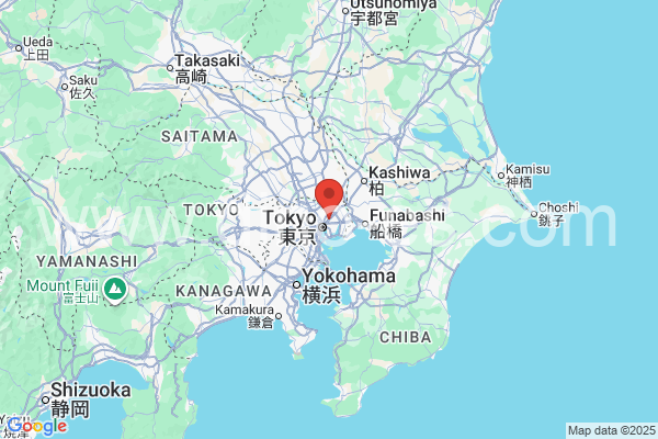 墨田区メンズエステの地図です。map of 墨田区 where spa and massage salons are located