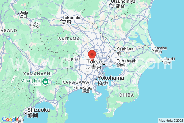 武蔵野市メンズエステの地図です。map of 武蔵野市 where spa and massage salons are located