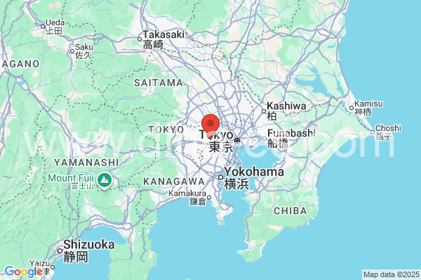 三鷹市メンズエステの地図です。map of 三鷹市 where spa and massage salons are located