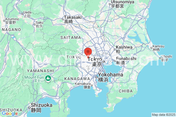 小平市メンズエステの地図です。map of 小平市 where spa and massage salons are located