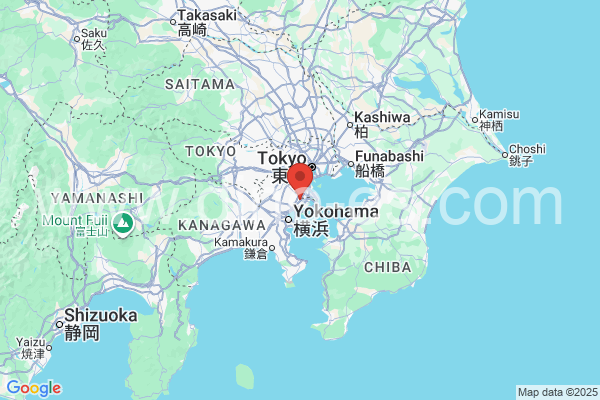 川崎市メンズエステの地図です。map of 川崎市 where spa and massage salons are located