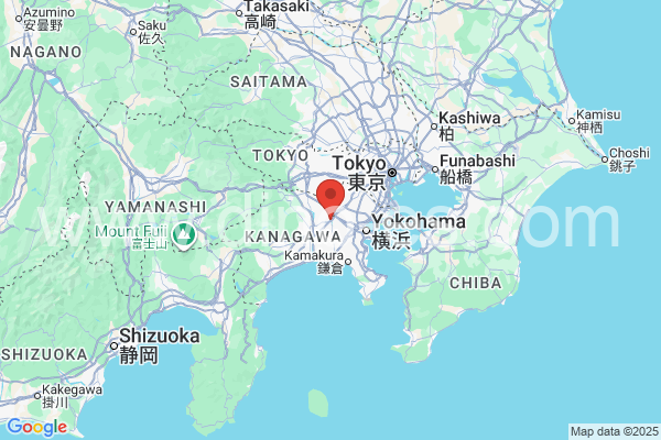 大和市メンズエステの地図です。map of 大和市 where spa and massage salons are located