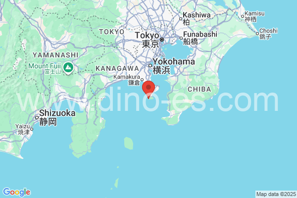 三浦市メンズエステの地図です。map of 三浦市 where spa and massage salons are located