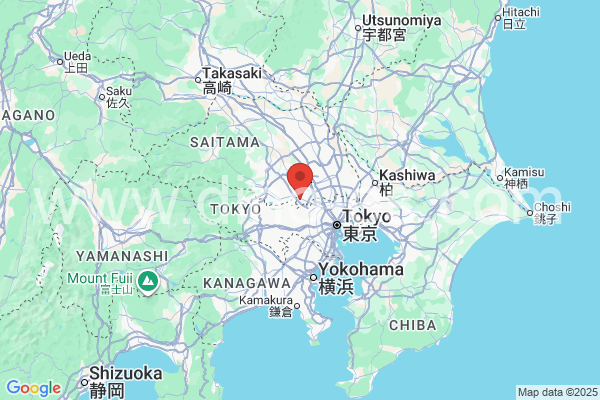 新座市メンズエステの地図です。map of 新座市 where spa and massage salons are located