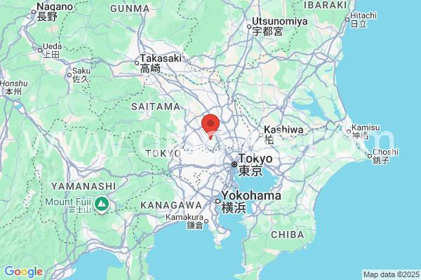 志木市メンズエステの地図です。map of 志木市 where spa and massage salons are located