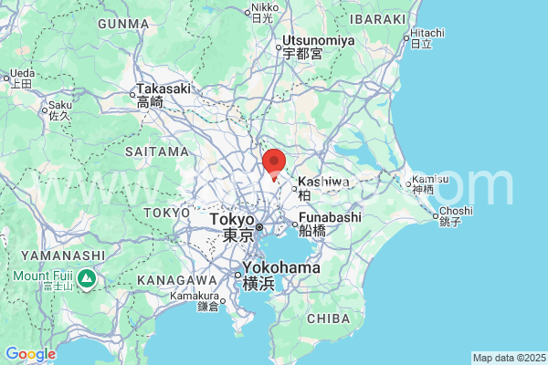 吉川市メンズエステの地図です。map of 吉川市 where spa and massage salons are located
