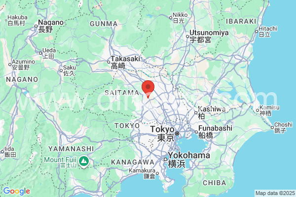 北埼玉郡メンズエステの地図です。map of 北埼玉郡 where spa and massage salons are located