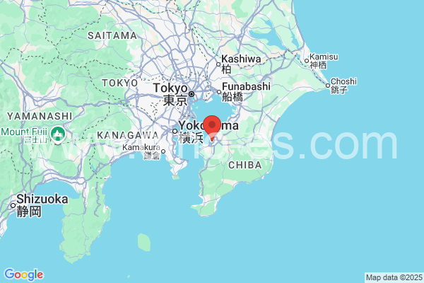 木更津市メンズエステの地図です。map of 木更津市 where spa and massage salons are located