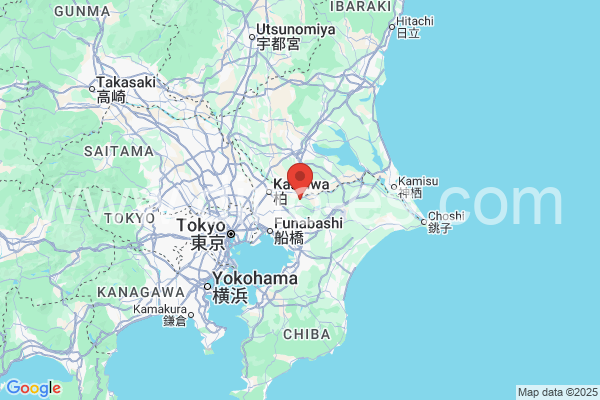 印西市メンズエステの地図です。map of 印西市 where spa and massage salons are located