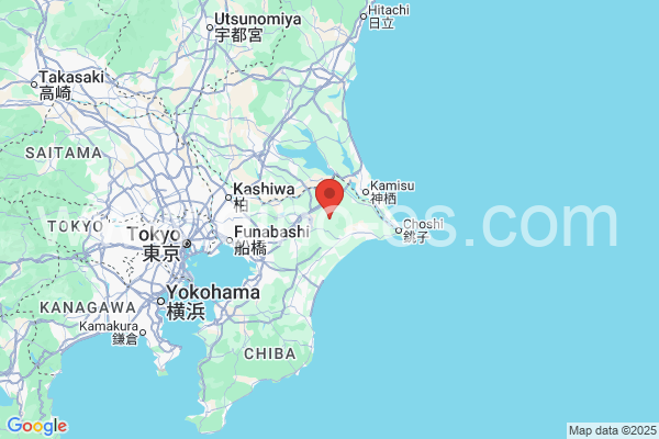 香取郡メンズエステの地図です。map of 香取郡 where spa and massage salons are located