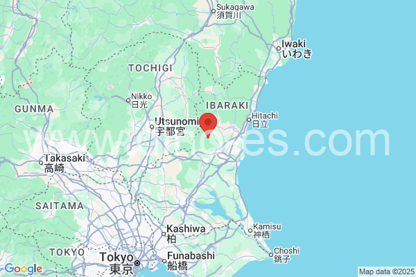 東茨城郡メンズエステの地図です。map of 東茨城郡 where spa and massage salons are located