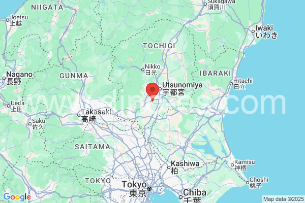 下都賀郡メンズエステの地図です。map of 下都賀郡 where spa and massage salons are located