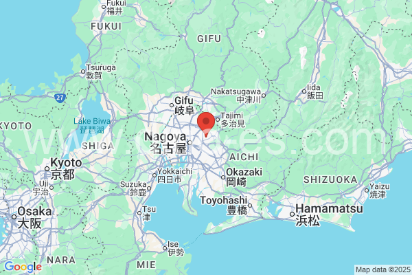 尾張旭市メンズエステの地図です。map of 尾張旭市 where spa and massage salons are located
