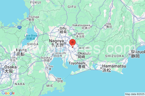 みよし市メンズエステの地図です。map of みよし市 where spa and massage salons are located