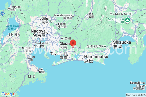 新城市メンズエステの地図です。map of 新城市 where spa and massage salons are located