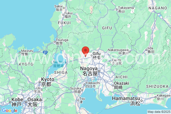 瑞穂市メンズエステの地図です。map of 瑞穂市 where spa and massage salons are located