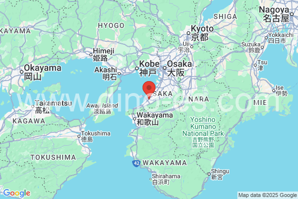 泉佐野市メンズエステの地図です。map of 泉佐野市 where spa and massage salons are located