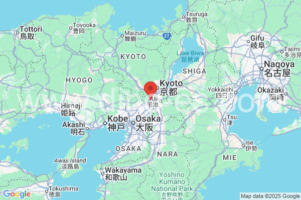 乙訓郡メンズエステの地図です。map of 乙訓郡 where spa and massage salons are located