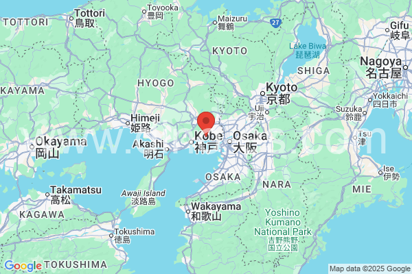 芦屋市メンズエステの地図です。map of 芦屋市 where spa and massage salons are located