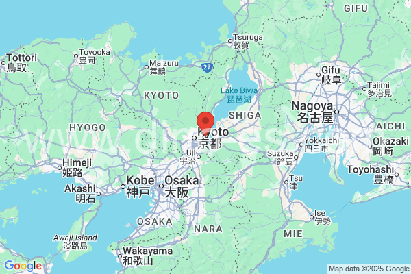 大津市メンズエステの地図です。map of 大津市 where spa and massage salons are located