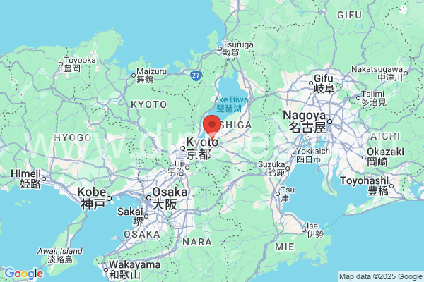 守山市メンズエステの地図です。map of 守山市 where spa and massage salons are located