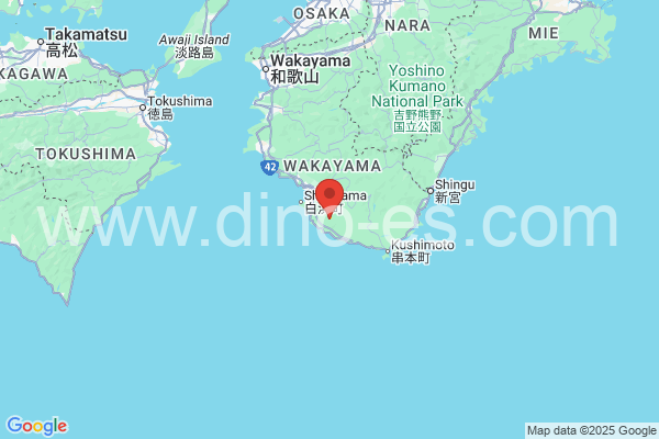 西牟婁郡メンズエステの地図です。map of 西牟婁郡 where spa and massage salons are located