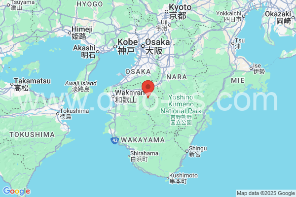 伊都郡メンズエステの地図です。map of 伊都郡 where spa and massage salons are located