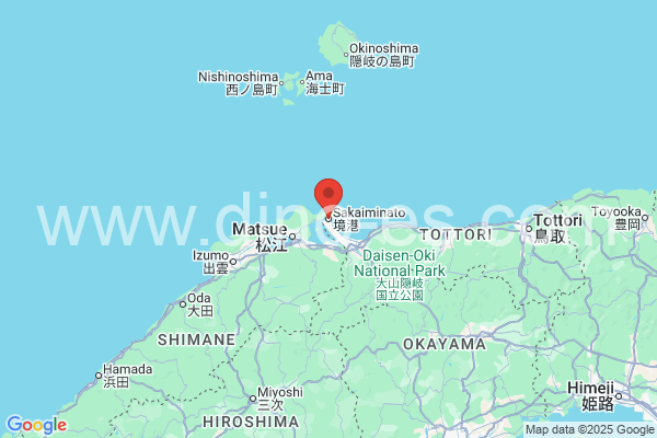 境港市メンズエステの地図です。map of 境港市 where spa and massage salons are located