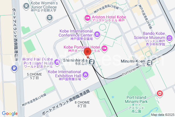 市民広場メンズエステの地図です。map of Shimin-hiroba station where spa and massage salons are located