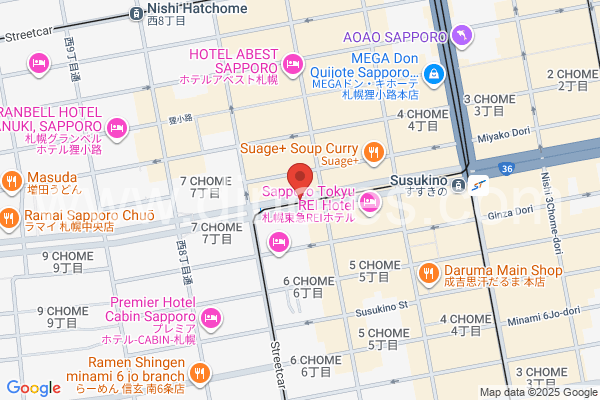 資生館小学校前メンズエステの地図です。map of Shiseikanshōgakkomae station where spa and massage salons are located