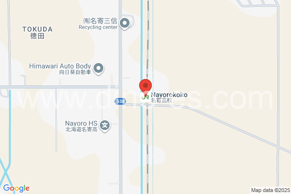東風連メンズエステの地図です。map of Higashi-Fūren station where spa and massage salons are located