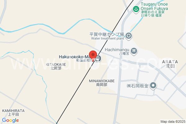 柏農高校前メンズエステの地図です。map of Hakunōkōkōmae station where spa and massage salons are located