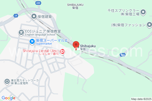 柴宿メンズエステの地図です。map of Shibajuku station where spa and massage salons are located
