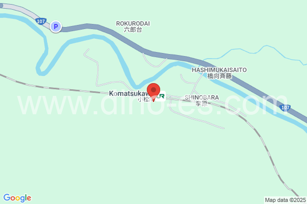 小松川メンズエステの地図です。map of Komatsukawa station where spa and massage salons are located