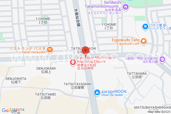 泉(ＪＲ)メンズエステの地図です。map of Izumi station where spa and massage salons are located
