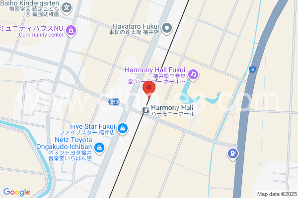 ハーモニーホールメンズエステの地図です。map of Harmony Hall station where spa and massage salons are located