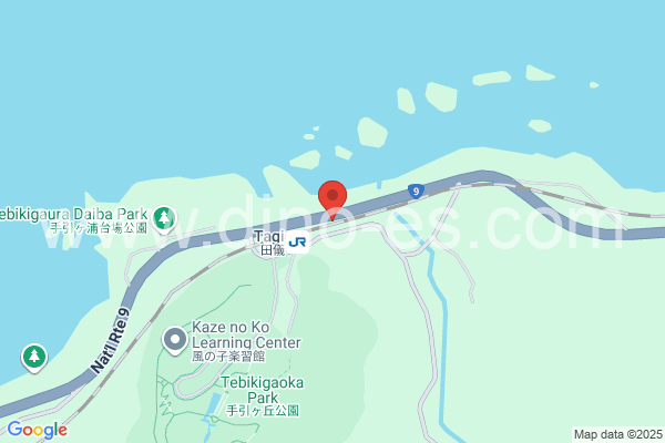 田儀メンズエステの地図です。map of Tagi station where spa and massage salons are located