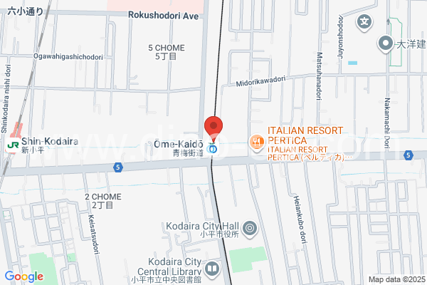 青梅街道メンズエステの地図です。map of Ōmekaidō station where spa and massage salons are located