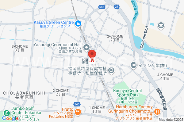 伊賀メンズエステの地図です。map of Iga station where spa and massage salons are located