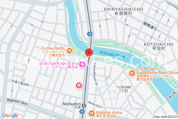 武之橋メンズエステの地図です。map of Takenohashi station where spa and massage salons are located