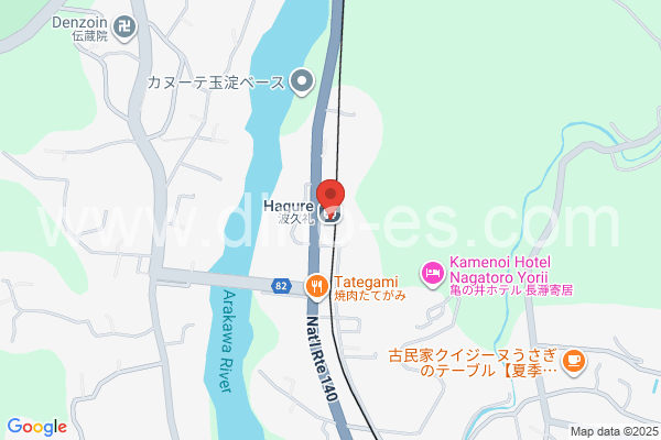 波久礼メンズエステの地図です。map of Hagure station where spa and massage salons are located